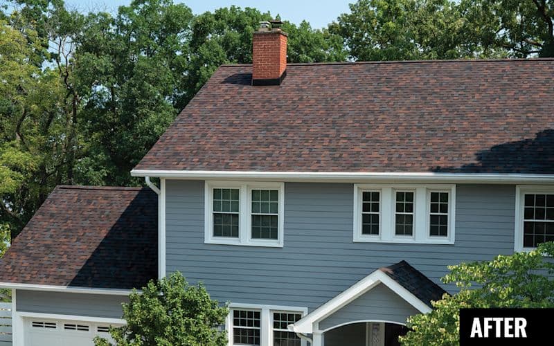 After - Complete Roof Replacement